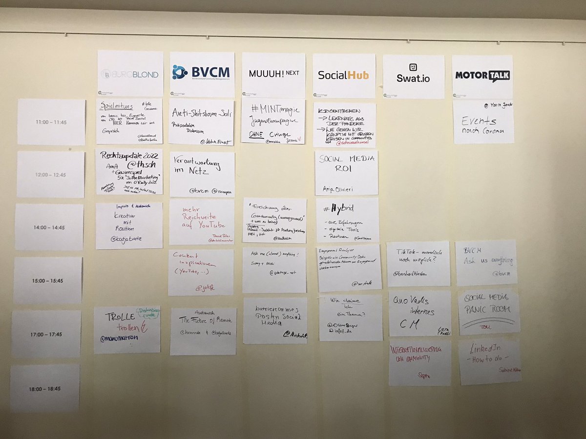 Kaisermuehlen's tweet photo. Viele spannende Themen auf der #ccb22. Vormittags Events nach Corona mit @marcojanck und Rechtsupdate mit @thsch https://t.co/s8C13g9jjv