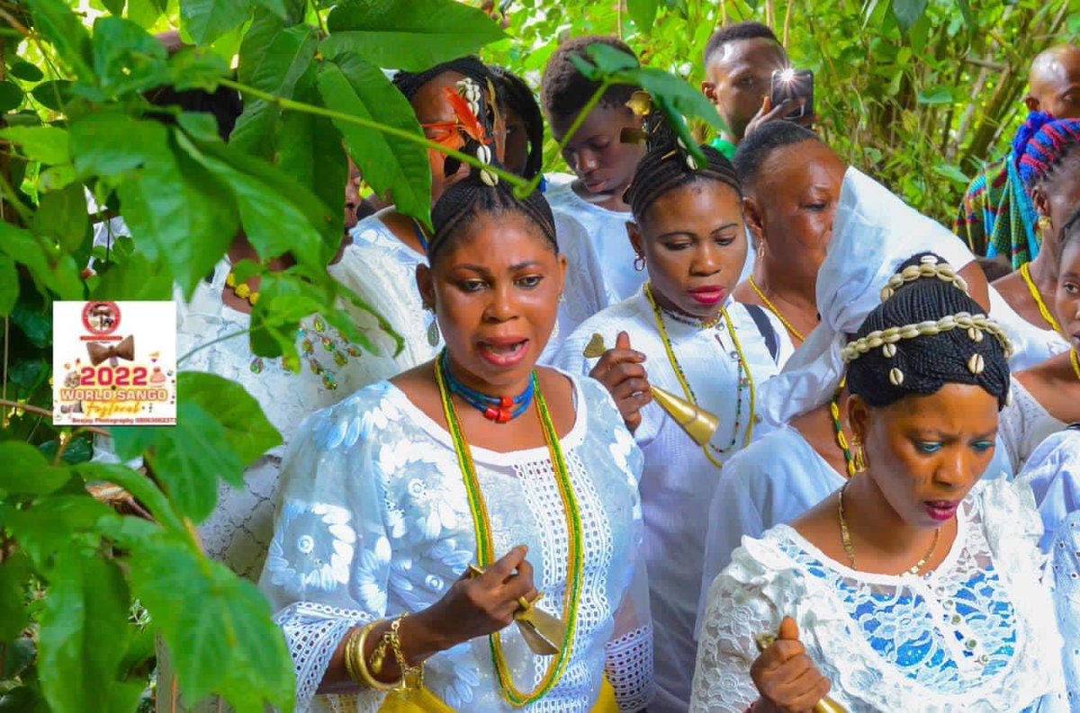 CulturesTradi's tweet photo. Nigéria 🇳🇬
Festival Mondial de Shango 2022 à Oyo
#CultureTradition #NotrePatrimoine #royaumeoyo #benin229 #Africaculture #africanbeauty #Nigéria #Team228 #Team229 #Team233 https://t.co/6rxAxcbeeN