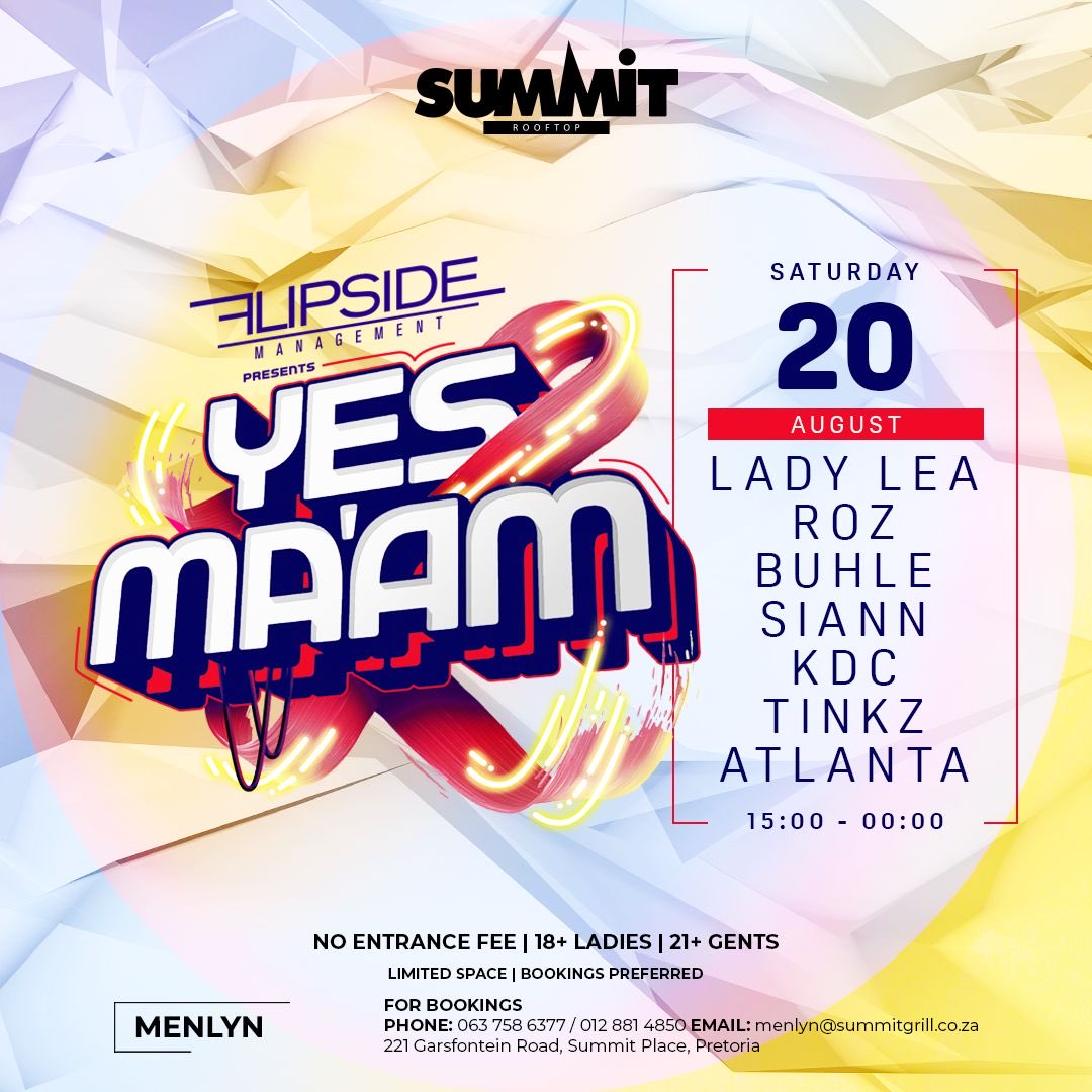 YES MA’AM tweet media