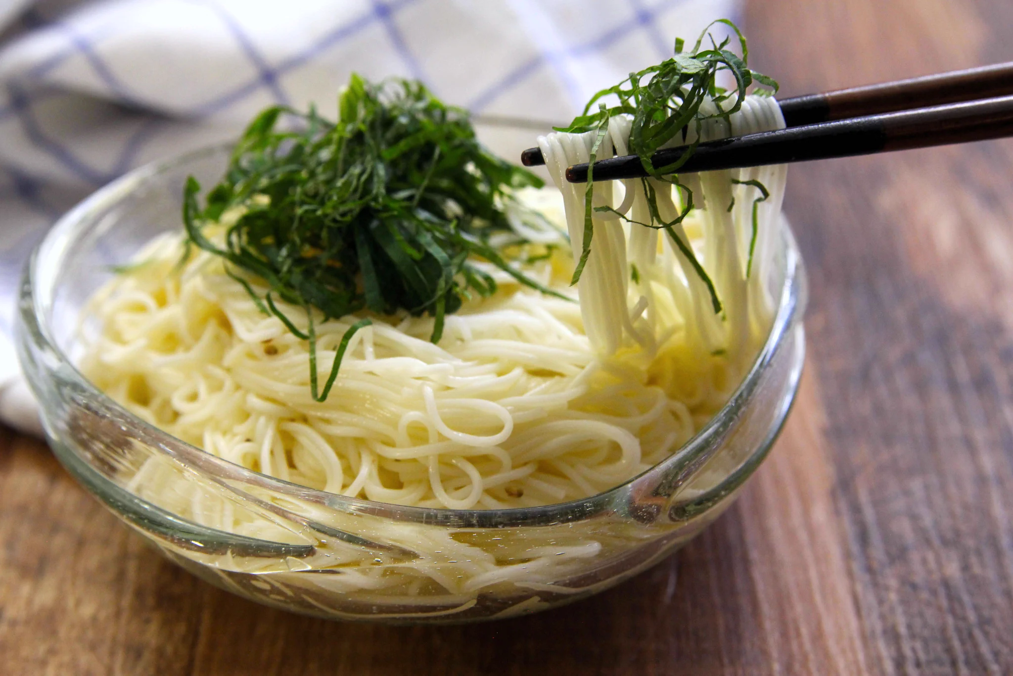するする食べられちゃう？！さっぱり系のものが食べたい気分のときにぴったりそうな「素麺」レシピ！