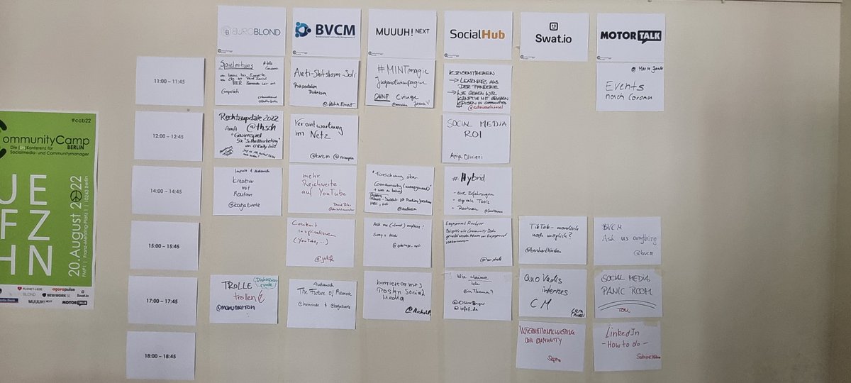 KlaudiaKelleh's tweet image. Schön, wieder mit dabei zu sein -  @communitycamp Berlin! 💚
#ccb22