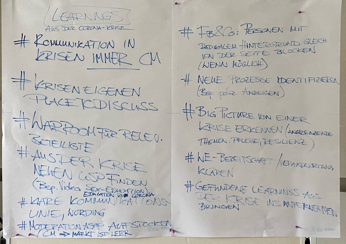 schnieselwiesel's tweet image. Learnings aus der Corona Krise in Communities für die zukünftigen Krisen die da kommen werden haben wir gemeinsam in einer Session erarbeitet! Danke Camp! #ccb22