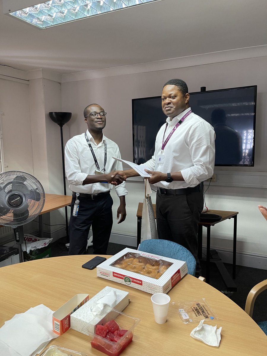 Thank you very much Matthew Agbolegbe, you will be missed by the Southwark Directorate 💥🔥👏🏾👍🏿. Congratulations to the Lewisham Directorate for adding a rare gem to your team👏🏾👏🏾👏🏾👏🏾.