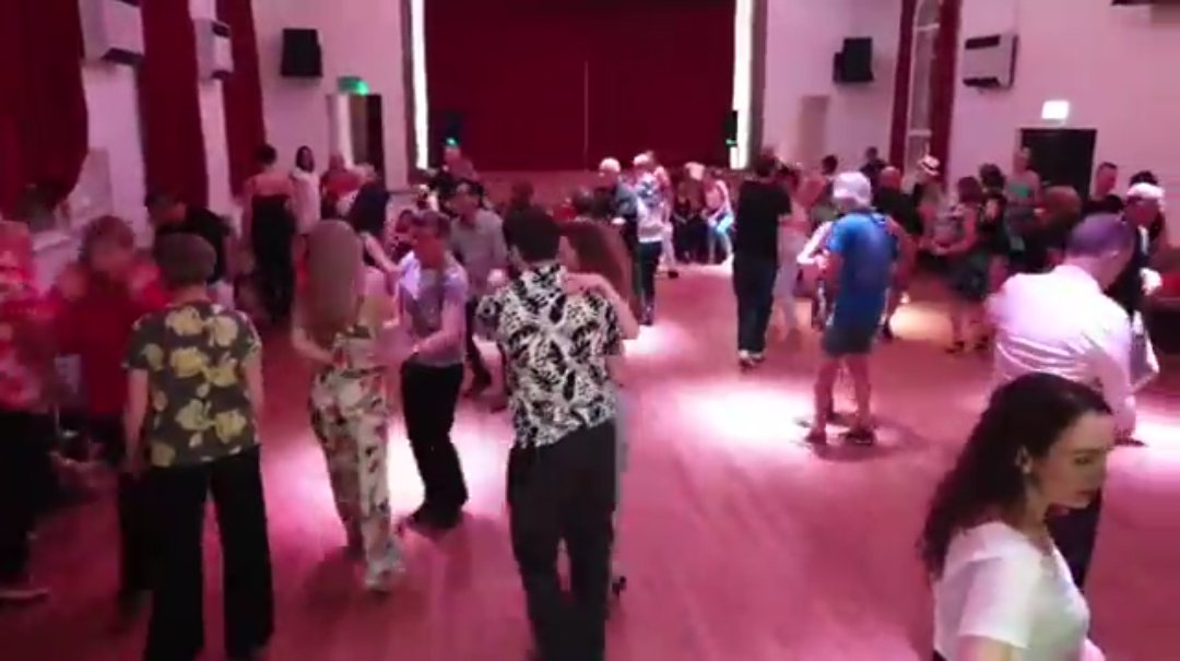 SealsNatalie's tweet photo. Find a hobby that gets you moving to help #StayActive for longer. Mine is #Dancing! 4 hours dancing last night at a heels commercial class then salsa party π π(me in πΈjumpsuit) #WeActiveChallenge #AHPsActive #GetActive #loveactivity @hnyahpfaculty @thecsp @HumberAHPs @WeAHPs https://t.co/hBlTaTxv99