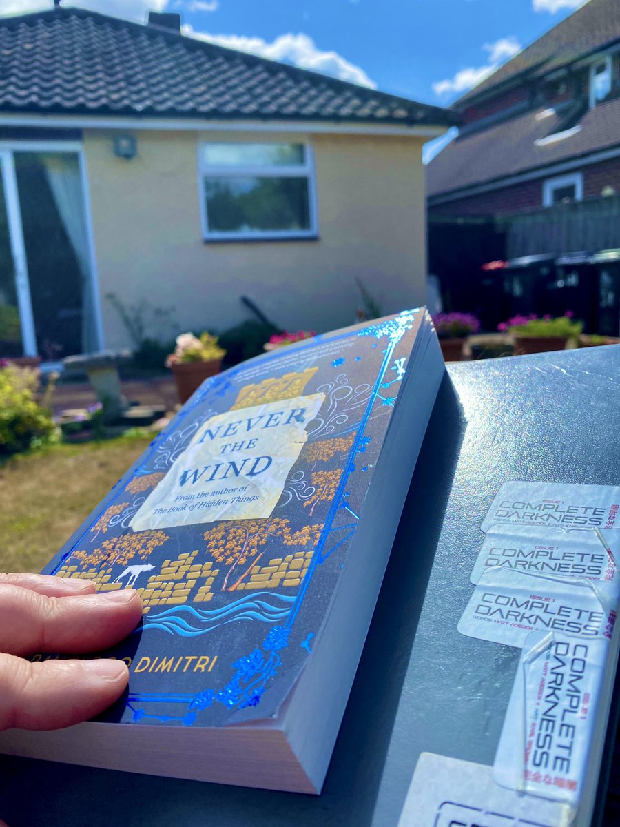 Cleric20's tweet photo. I may be stuck in Canterbury on 24/7 carer duty (which tbh I’m not sure is my calling) but @fdimitri has escaped me to Southern Italy through the wonder-magic of #NeverTheWind for a few moments each day… https://t.co/eBIOdspGzc