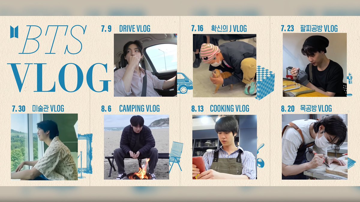 joonstudio's tweet photo. 7/7 bts vlogs 💜 https://t.co/sIxfDirv4X
