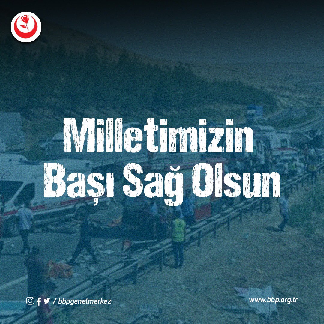 Mustafa_Destici's tweet photo. Gaziantep Nizip'te,meydana gelen trafik kazalarında üçü itfaiyeci,ikisi sağlıkçı ve ikisi de gazeteci de olan 15 vatandaşımızın vefat ettiğini, 22 vatandaşımızın da yaralandığını büyük bir teessürle öğrendim.
Hayatını kaybedenlere Allah’tan rahmet, yaralılara acil şifa diliyorum. https://t.co/ze7CVcPuz3