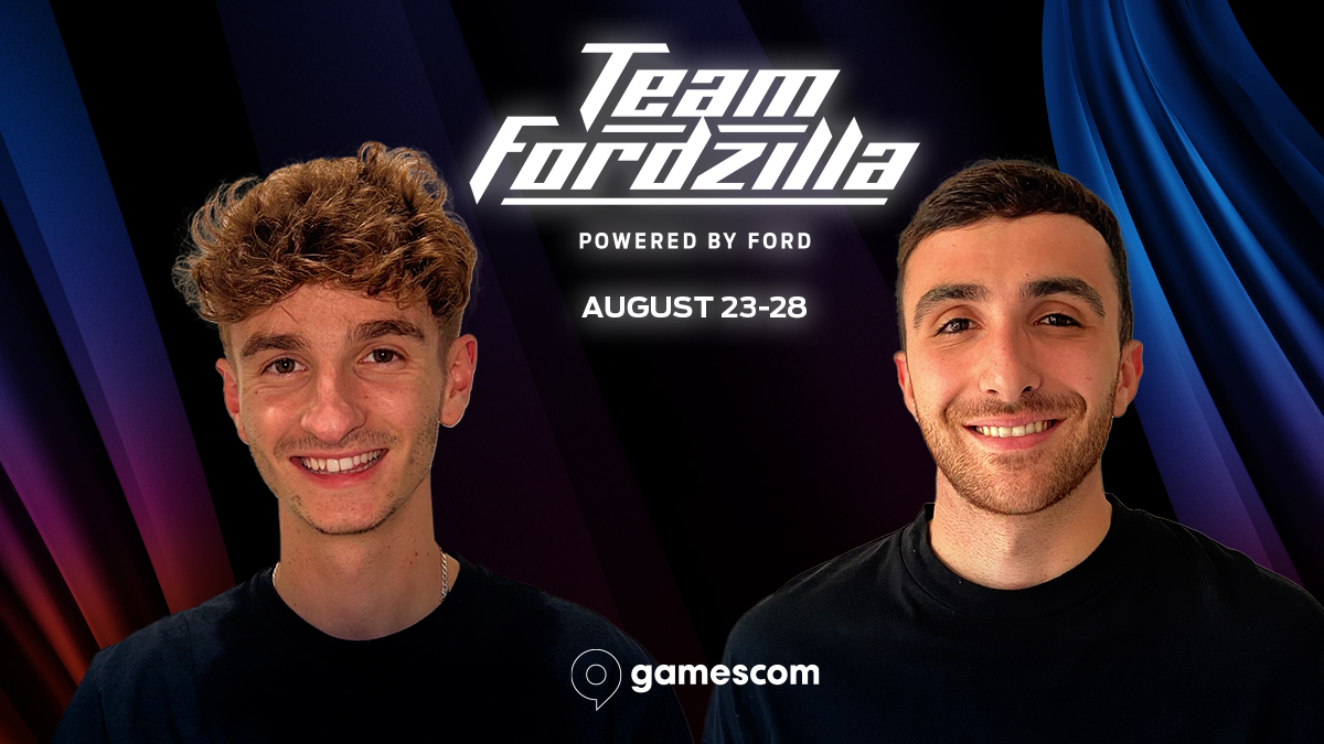 TeamFordzilla's tweet photo. #TeamFordzilla are gearing up for #gamescom2022...

... And we're bringing some friends to the party! 🥳

Come to our @gamescom booth next week and say hi to #simracing Twitch streamer and TikToker @tayboost and automotive photographer Nath Foster. 🤙 https://t.co/uZ2KGmSq43