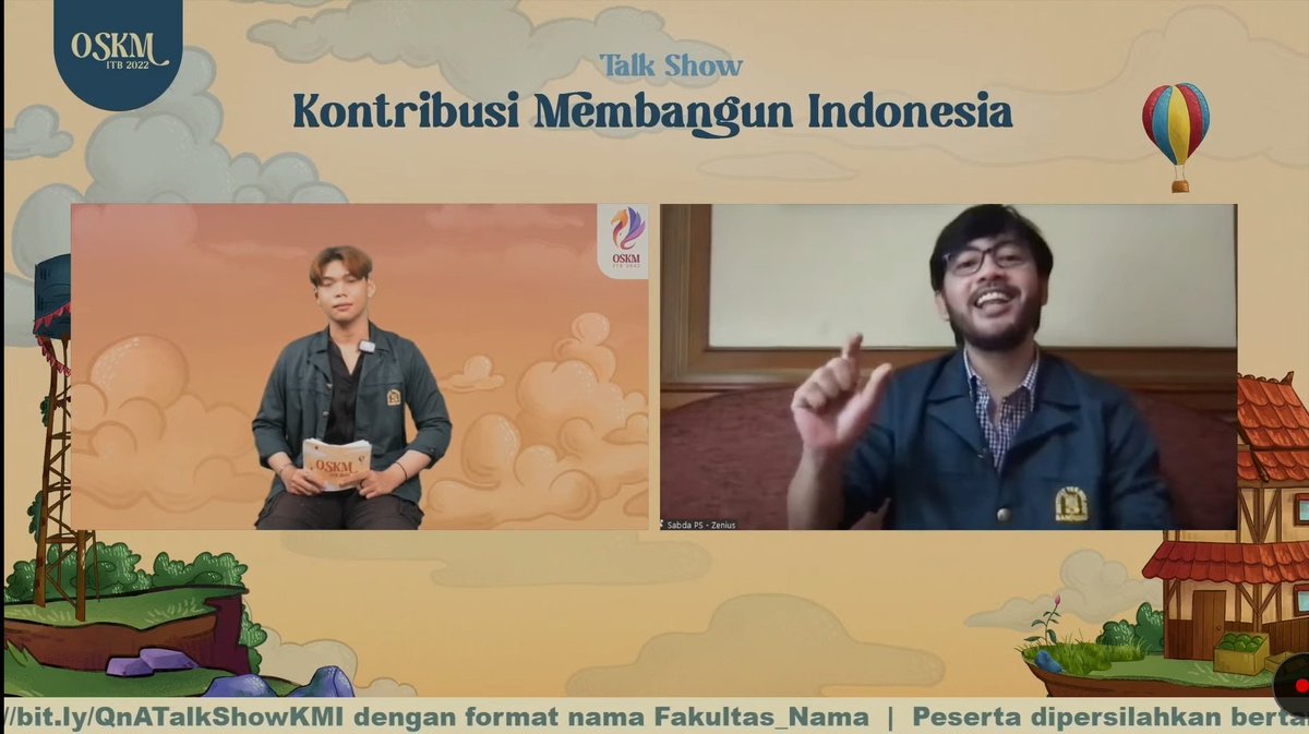 FarDX_'s tweet photo. DAY 4 OSKM ITB 2022

Hari ini seruu bangett yagesya!!! talkshow bersama bang sabda yang mantep banget pokoknya. Talkshownya insightful banget dah ngomongin kontribusi buat bangun Indonesia. Katanya siap siap aja ngadepin banyak kesulitan kedepannya :') #OSKMITB2022 https://t.co/Dg9rUub9G5