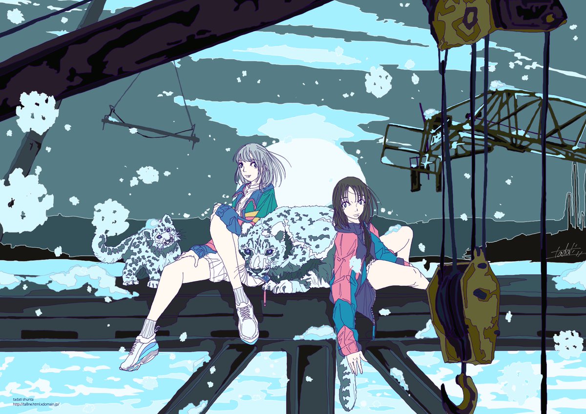 「ブルーモーメント。 」|ただちしゅんたのイラスト