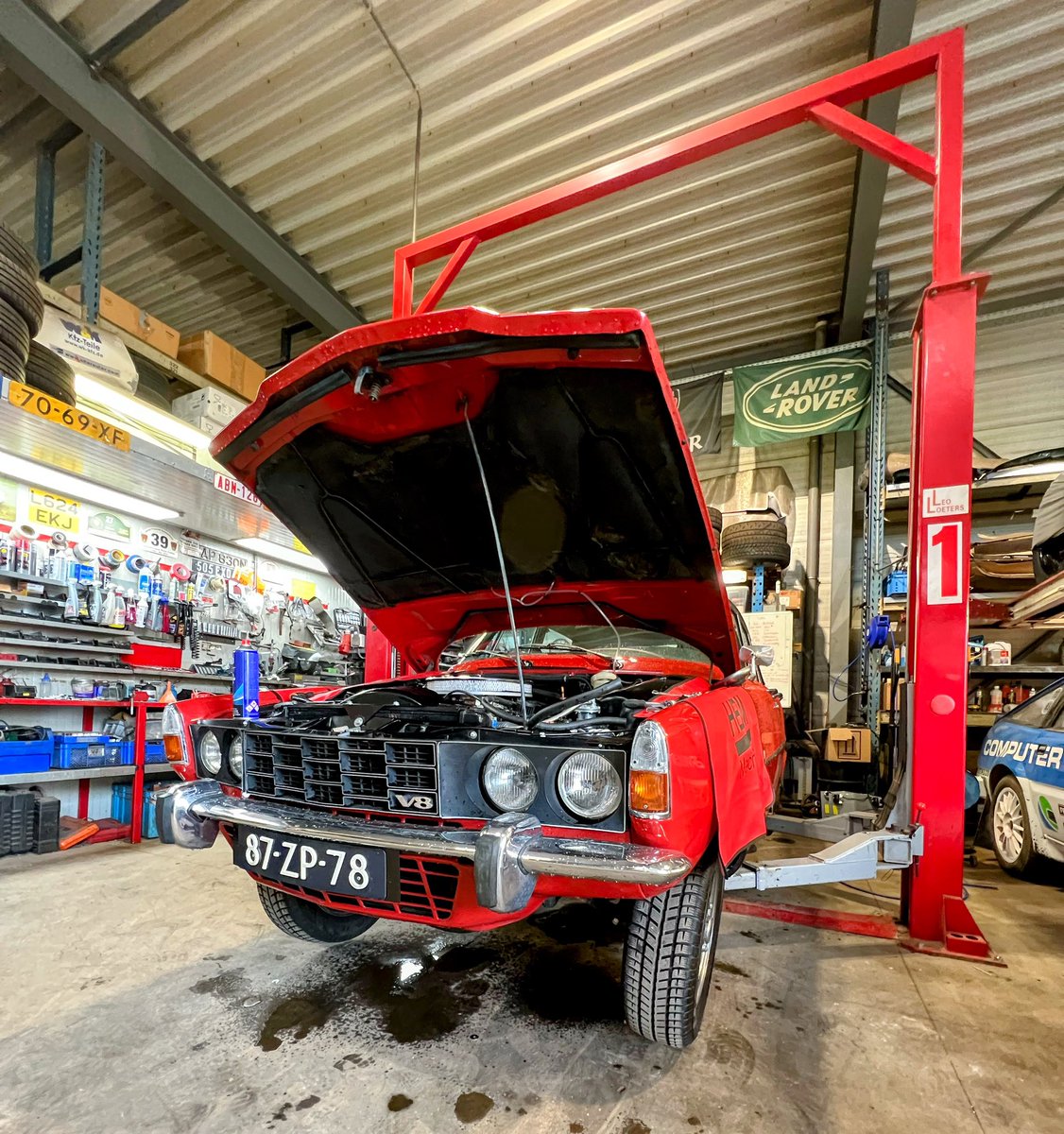 ClassicRover's tweet photo. Rover P6 3500, remsysteem check https://t.co/tpMlv5Isc8