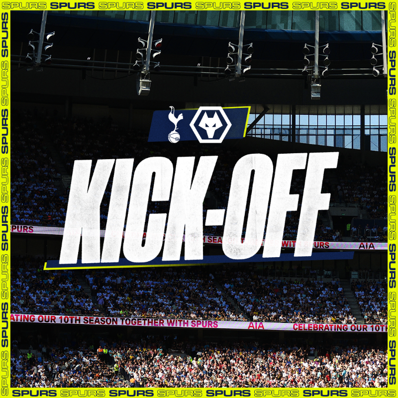 SpursOfficial's tweet photo. We're underway in N17 🤘