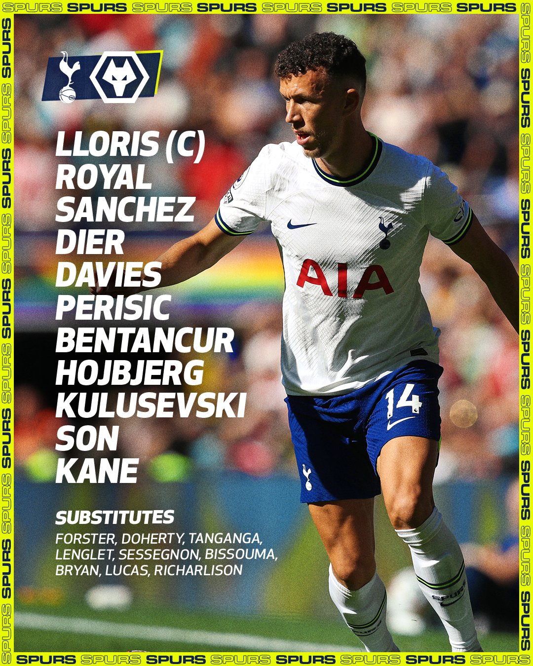 Extra Time Indonesia on Twitter "LINEUP PremierLeague Spurs vs