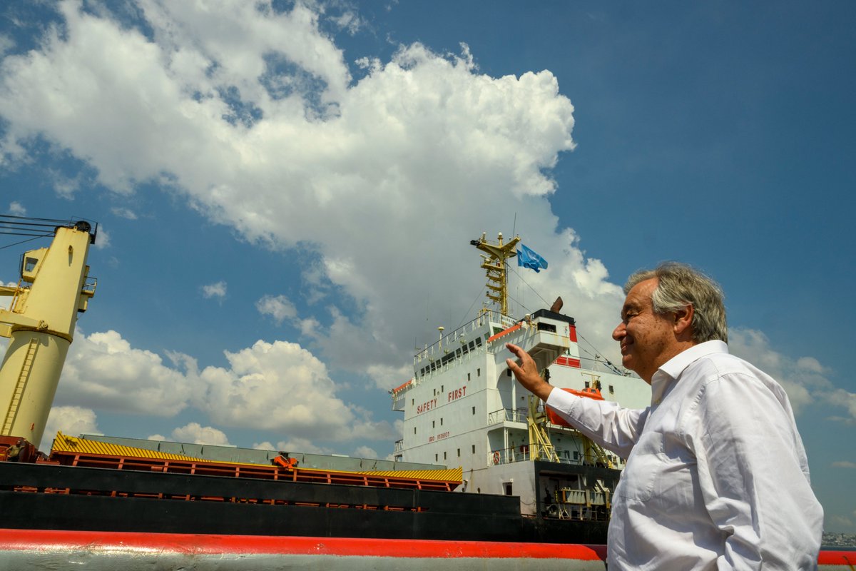 António Guterres tweet media