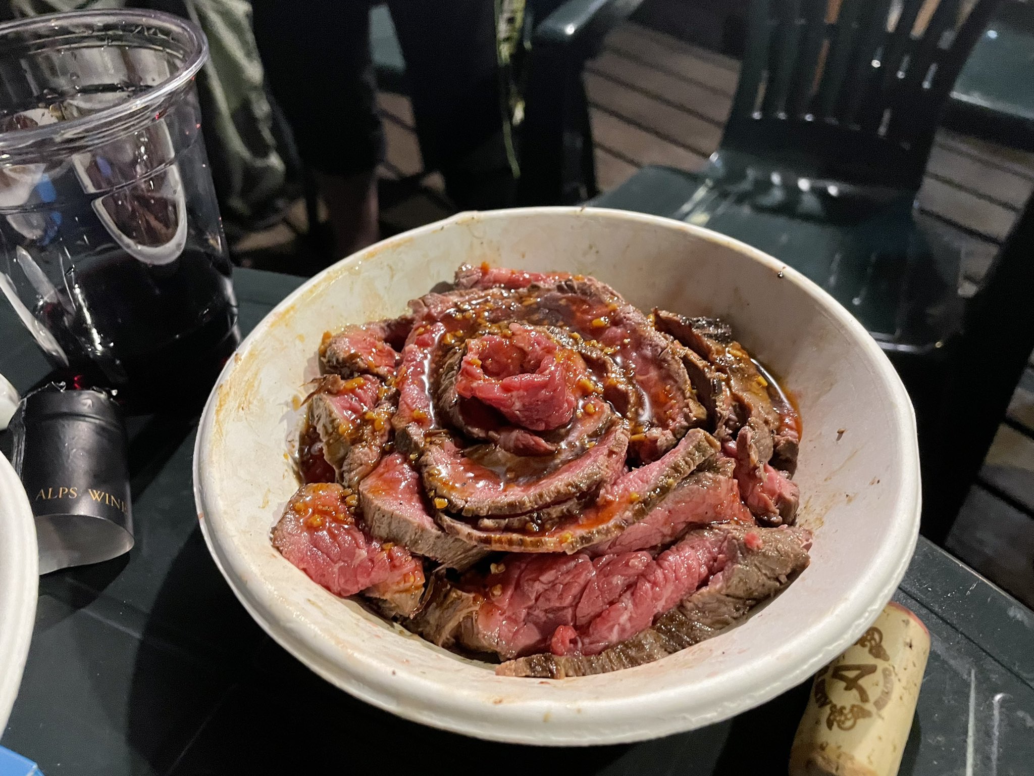 かも吉 ローストビーフ風 たたき だそうです 盛り付けバラおされ 焼き方絶妙 んんめぇ Tacさん T Co Zimdvu2b9t Twitter