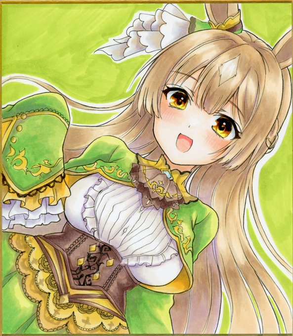 サトノダイヤモンド#ウマ娘#コピックイラスト #アナログイラスト 