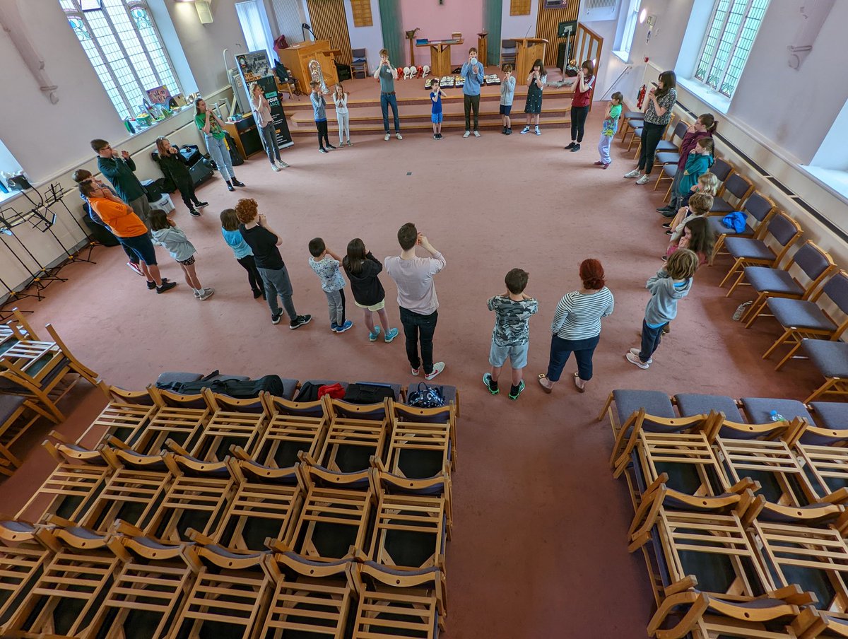 Our Brass Workshop day is now well underway. We're delighted that so many signed up and the progress we've made already today is amazing!