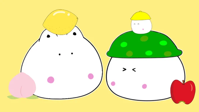 こんばんはまぅたり週末過ごしてます軍曹好き嫌い 修正絵「すっぱいのはいかが?」「」#イラスト 