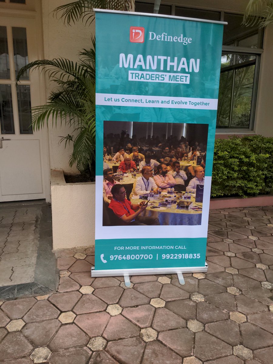 Hedge_Trader_SR's tweet photo. @Definedge Venue. Thank you
#Manthan
#Tradersmeet https://t.co/DrGuWSaW2v
