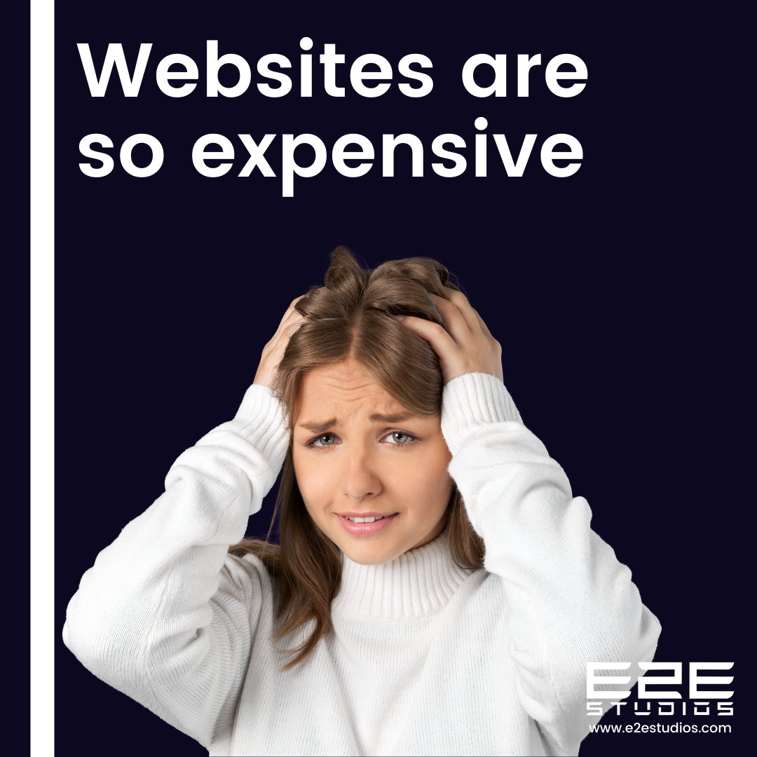 e2e_studios's tweet photo. Websites are so expensive

Well, they can be, but if you do them right the first time, it is an investment that is worth it

A cheap website often has problems and can't grow with your business

#website #webdesign #webdev #development https://t.co/fTPnZ3Wzq5