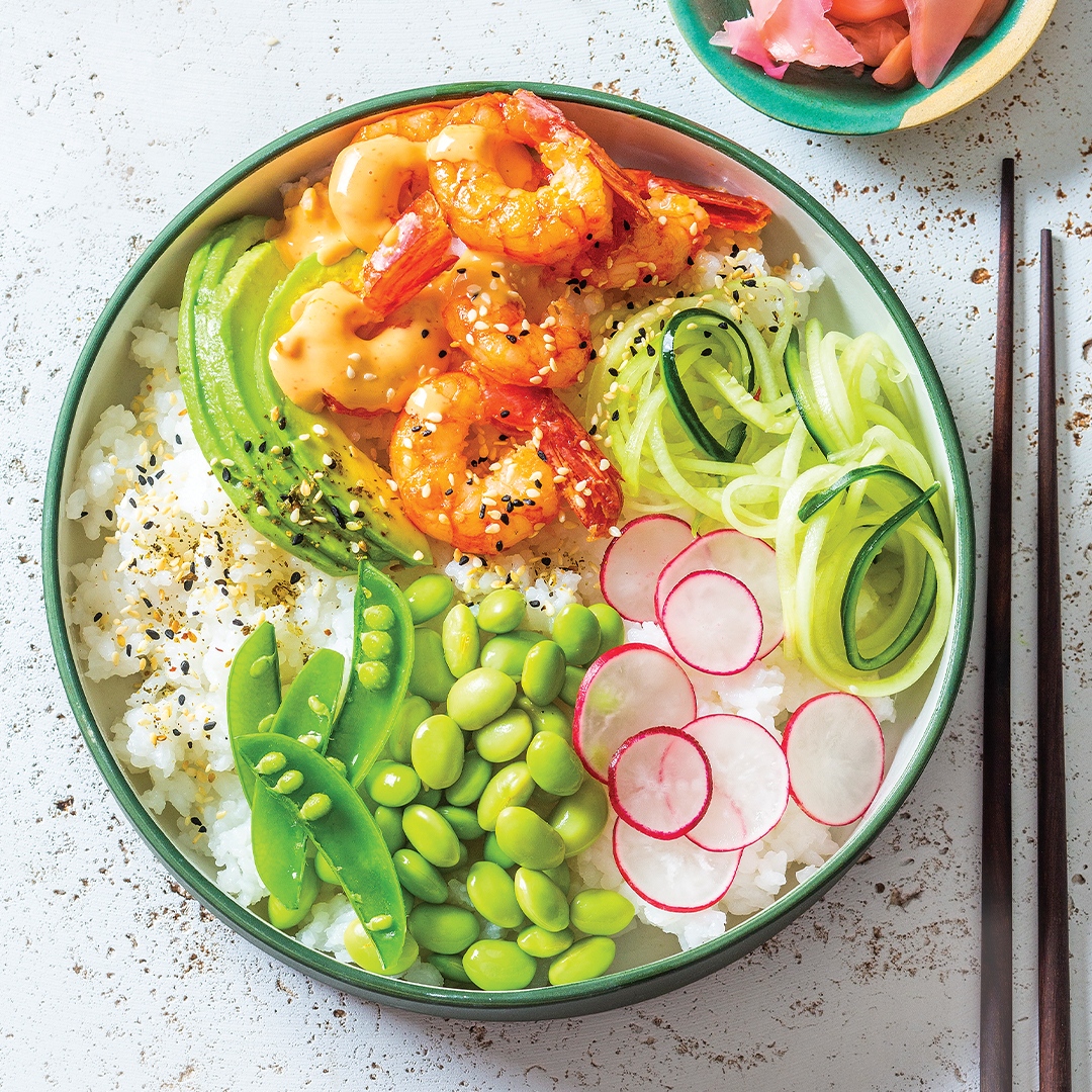 Fresh_Living's tweet photo. Make it Fresh Challenge: 🍚 Poke bowl edition 🍚
Poke (pronounced POH-kay) bowls are packed with freshness and loaded with nutrients. They’re also super easy to master at home.
Recipes here: https://t.co/LwKkuDdvsk
https://t.co/dvf4JQo5ER
#FreshLiving #Makeitfresh https://t.co/g1cSHADfZn