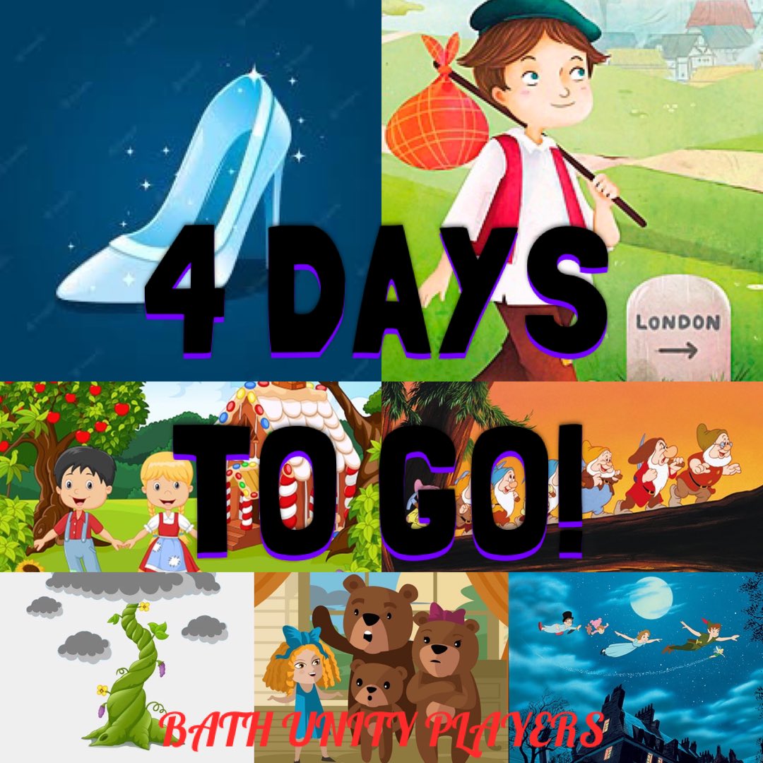 BathUnityPlayer's tweet image. 🎭4 DAYS TO GO UNTIL OUR NEXT PANTOMIME ANNOUNCEMENT!🎭