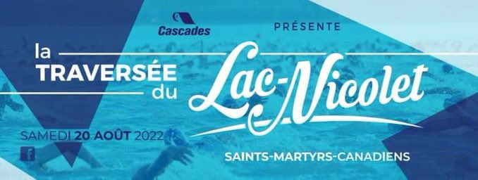 Ce samedi 20 août, la Traversée du Lac Nicolet accueille plus de 200 nageurs à Saints-Martyrs-Canadiens! 🏊🏊‍♀️

Un bel événement à surveiller dans un décor unique! #mrcarthabaska