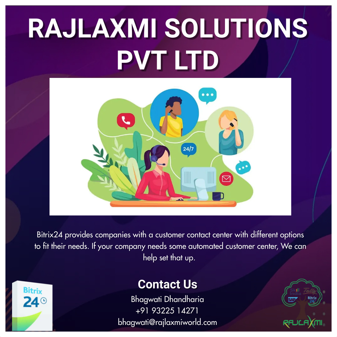 rajlaxmiworld's tweet photo. ..
#bitrix24 #bitrix24crm #bitrix24team
#bitrix24_release2020 #bitrix24partners #bitrix
#bitrix24in #bitrix24india #rajlaxmisolutions
#rajlaxmisolutionspvtltd #rspl #freecrm #crmintegration
#crmsolutions #crmsystem
.. https://t.co/bITr5vDnun