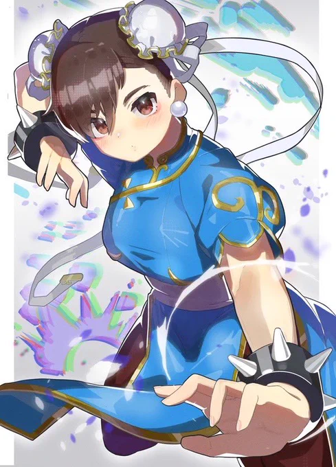 #夏休みはフォロワーさんが増えるらしい 春麗…と春麗 