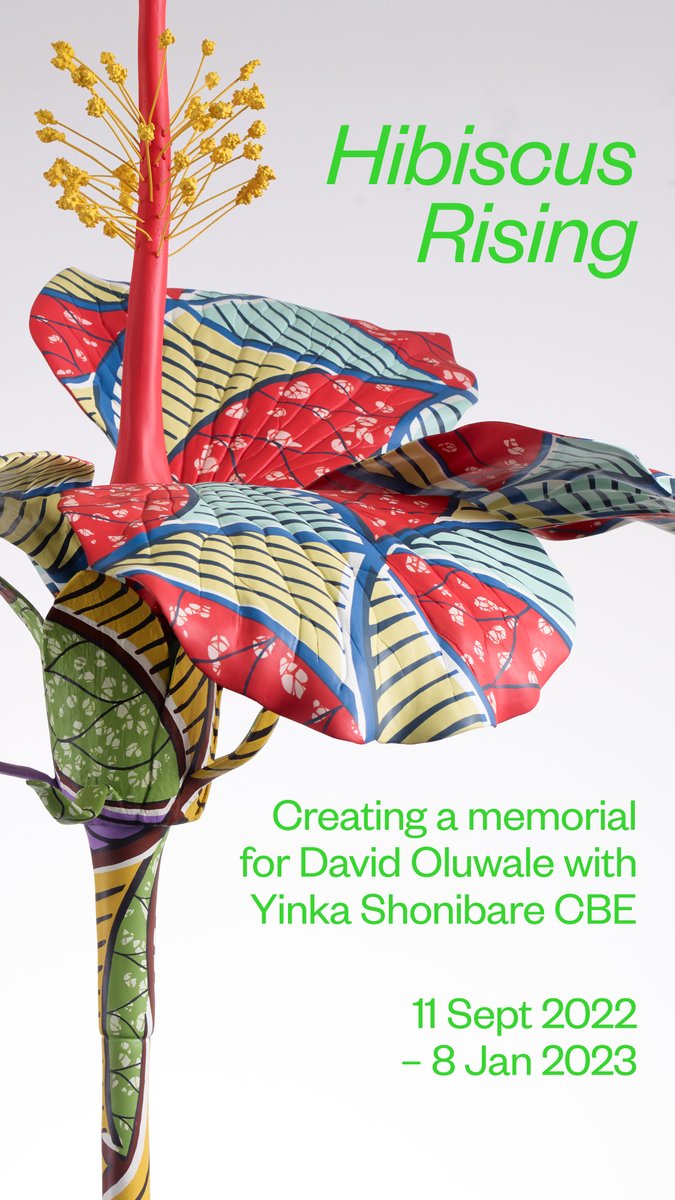 RememberOluwale's tweet photo. @The_Tetley: everyone can see (from 11 Sept) the fabulous @SHONIBARESTUDIO maquette of #HibiscusRising, the awe-inspiring sculpture we are commissioning for the #DavidOluwaleMemoryGarden in #AirePark #Leeds @LeedsInspired https://t.co/niIu4XnfsH