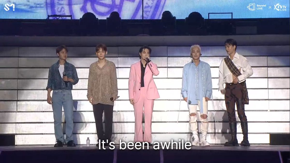lalalanic_09's tweet photo. EXO MENT!! 
#EXOExpress_Suwon 
#EXO @weareoneEXO 
#SMTOWNLIVE2022 
#SMTOWNLIVE_SUWON https://t.co/BVUcXhslXy