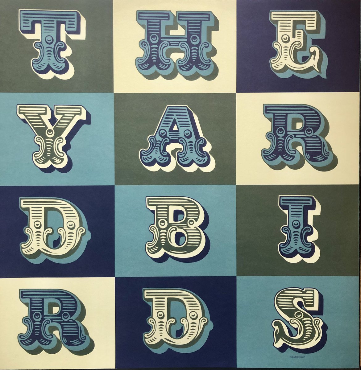DoubleZCreative's tweet photo. Going very old skool today! Love a bit of retro typeface design! #rogertheengineer #TheYardbirds 🙏 @jeffbeckmusic https://t.co/nyIhhOJIKE
