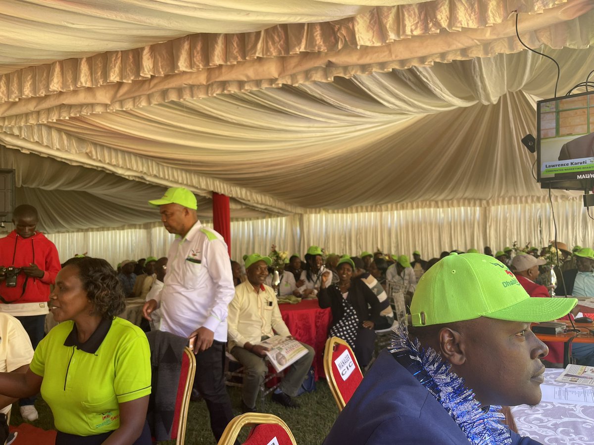 MaranguVincent's tweet photo. Celebrating @DhabitiSaccoLTD 35yrs of great service to members. Co-operatives make communities better everyday! Proud to be associated with you. Congratulations 🎊🎉🎈 #coops #FinancialInclusion https://t.co/IplvBEek1m
