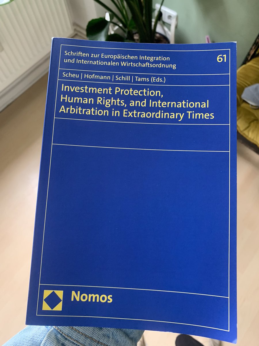 anna_akosua's tweet photo. Look what came in the mail today - it was a pleasure highlighting Africa’s human rights and development-based approaches to international investment law. Special thanks to Julian Scheu for being such a positive motivating force. I am filled with gratitude. #africanperspectives https://t.co/4lSrOHLlbc
