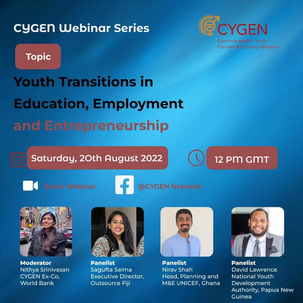 SaguftaJanif's tweet photo. This is happening in the next hour! 

Looking forward to this engaging discussion!!!

#YouthOpportunities https://t.co/MjRNxskgXV