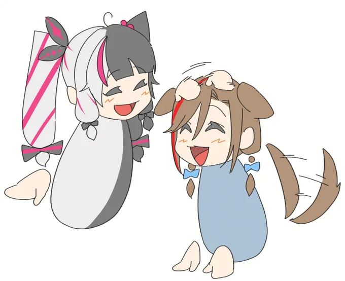 これはコラボ前の推測なのですが、二人の関係性はおそらくこうです。答え合わせは21時から!#れなの鳥っくあーと#なつめぇ画 