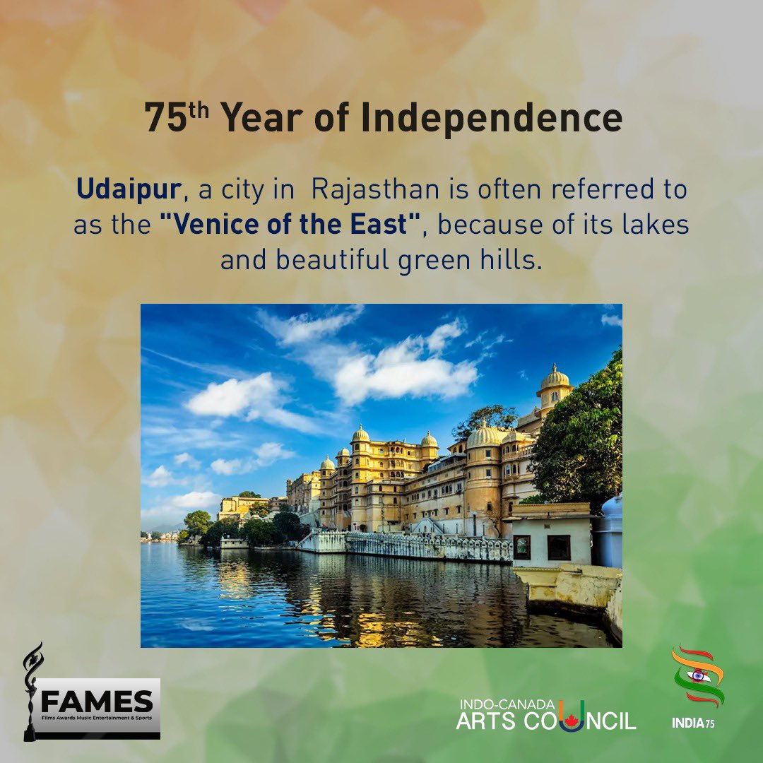 itsIndia75's tweet photo. The Eastern Venice
#FAMES 

#ICAC #itsindia75 #india75 #AzadiKaAmritMahotsav  #PBDH2 #AjaayModi #ontario #niagarafalls #canada #Bollywood #Sports #Films #Music #ConsulateGeneralOfIndia #Toronto https://t.co/F4eN8gLTp2