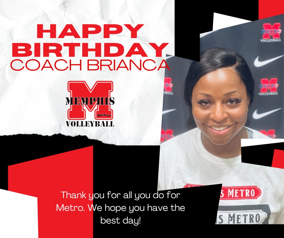 Happy Birthday, Coach Brianca!🎂 We hope you have the best day. Metro is so lucky to have you! #metrobirthdays #metrocoachesarethebest #happybirthday #metrostrong
