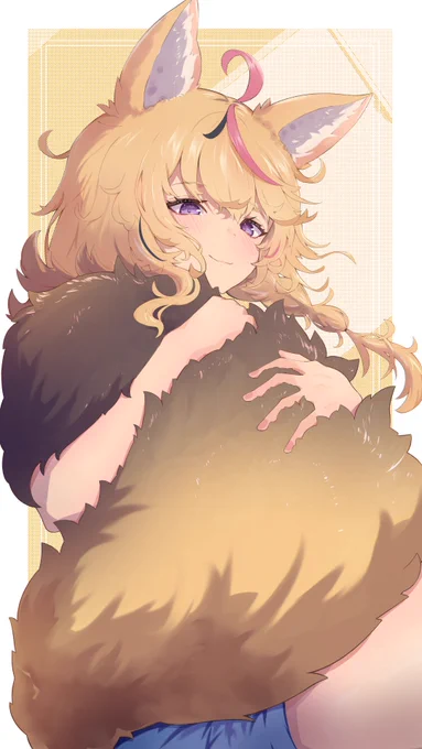 もふもふおまるーん!#絵まる 