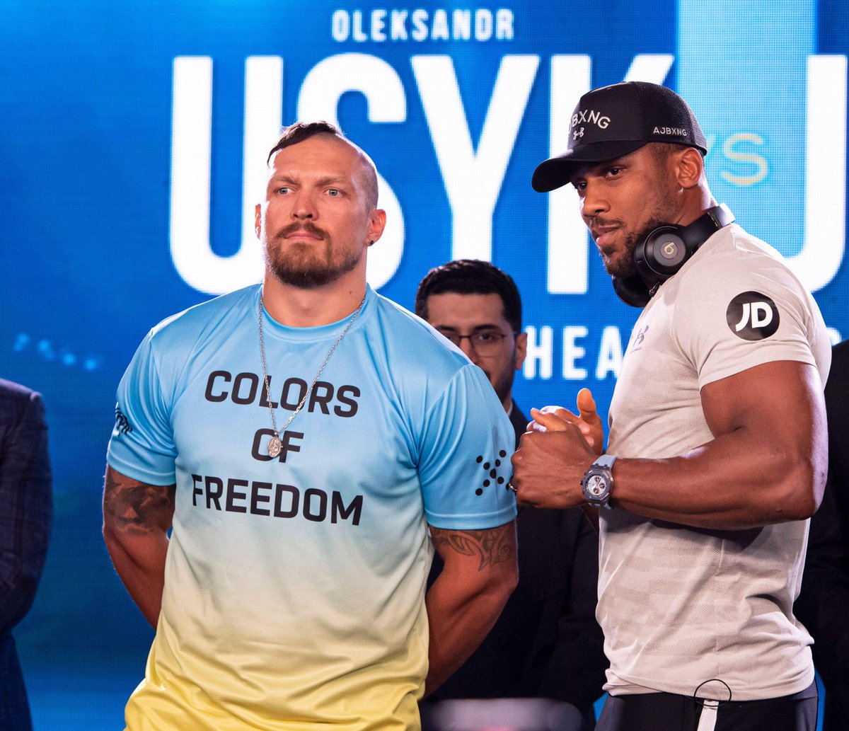 NicolaAdamsOBE's tweet photo. Who you got tonight ??? Retweet for Joshua or like for Usyk 🥊 https://t.co/Zd5RKQLMoX