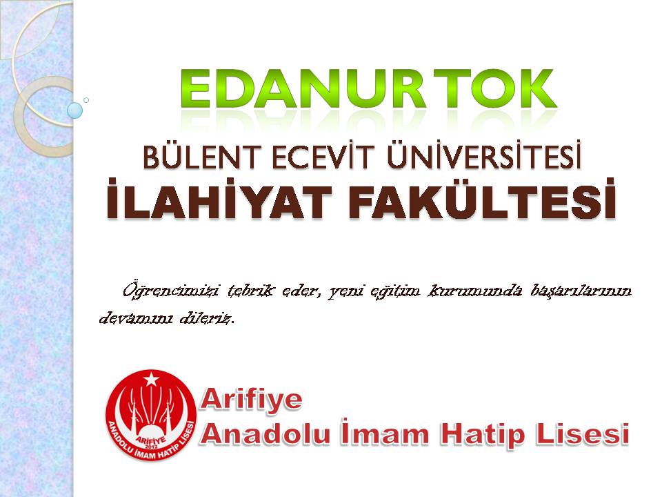 ARİFİYE ANADOLU İMAM HATİP LİSESİ (@arifiyeaihl) on Twitter photo 