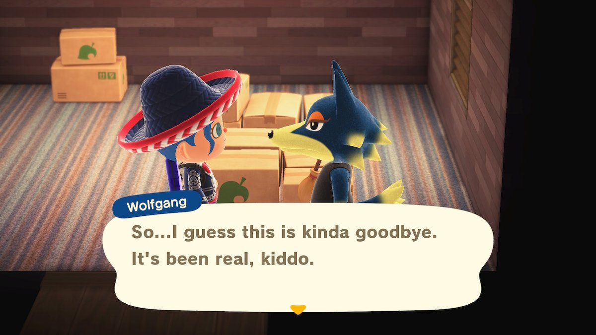 StyrianLenore's tweet photo. One of my favorite wolves period. Oh well, he will return to his job as head chef of my restaurant!
#wolfgangacnh #acnhwolfgang #AnimalCrossing #ACNH #NintendoSwitch https://t.co/LkhynZypOE