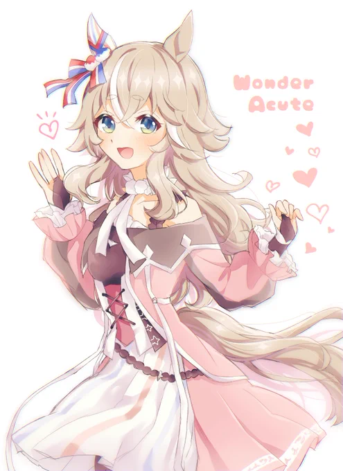 勝負服ワンダーアキュートちゃん#ウマ娘 #ワンダーアキュート 