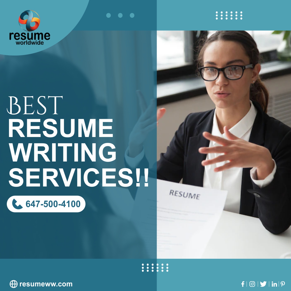 ResumeWw's tweet photo. Our experienced writers will create an effective resume and strategic cover letter to pique the interest of HR managers and recruitment professionals, allowing you to stand out in a crowded market. We can help, so please contact us right away!!! 

#resume #jobsearch #job #jobs https://t.co/fwEa4wCUrS