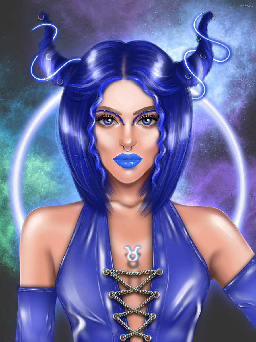 Dear friends! 
#NFTcommunity

My collection "12 zodiacal girls" is slowly being replenished!

This time, Taurus is next!
2/12
Price: 0,045 ETH

Please support and share comment below! 
I will be gradefull for the RT 🙏

LINK in comments 👇

#HTrangArt
#NFT #NFTArtist