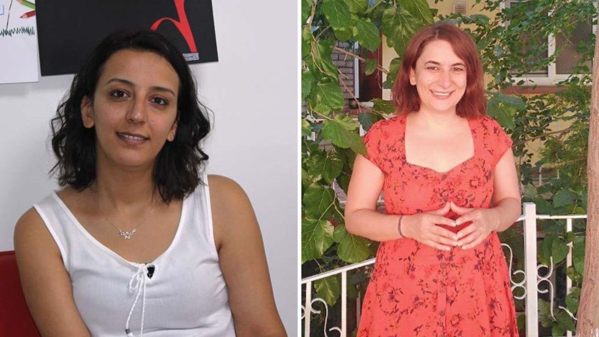 Gözaltında çıplak aramaya maruz kalan ESP ve SKM MYK üyeleri #DenizAktaş ve #EbruYiğit, avukatları aracılığıyla gönderdikleri mesajda, “Biz kadınları, cinsel işkence uygulayarak yıldıramayacaklar. Direnişe devam, biz kazanacağız”dedi.

Mutlaka kadın özgülük mücadelesi kazanacak!