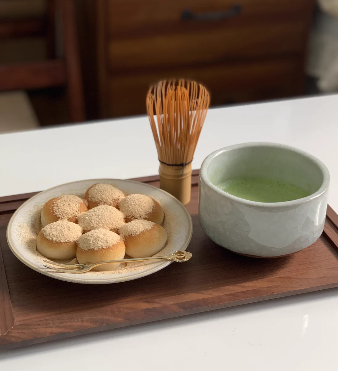 これからの季節にオススメ！白玉粉にあるものを加えて混ぜた簡単和風スイーツ！