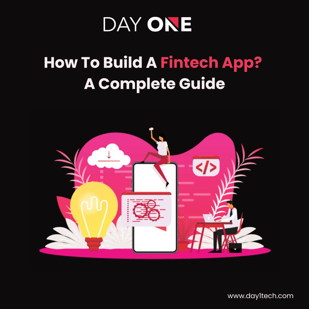 If you want to build a Fintech app, This step-by-step guide will help you understand all the things that go into developing a great Fintech application for your business. Learn more: day1tech.com/how-to-build-a… #appdevelopment #dayone #dayonetech #fintech #fintechapp
