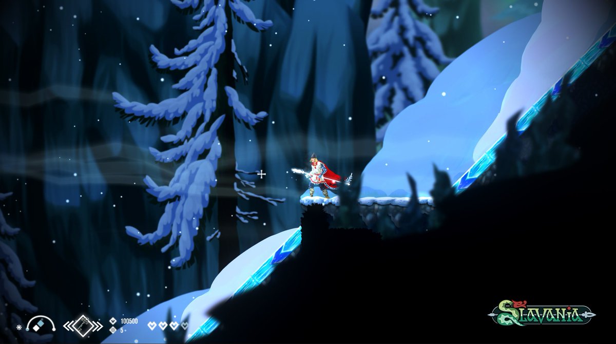 SlavaniaGame's tweet photo. It's hotting up outside. Try mountains freshness... and snow.

wishlist now: https://t.co/vkKHrJ0hDa

#gamedev #indiegame #madewithunity #unity #indiedev #gamedevelopment #indiegamedev #slavania #gameart #art #screenshootsaturday #pitchyagame https://t.co/IWMWtoX43q