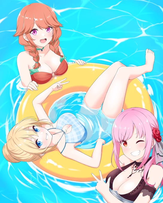 Summer!!!!#callillust #ameliaRT #artsofashes 